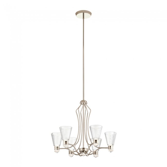 Lámpara de araña LED Kayva (6x6W)