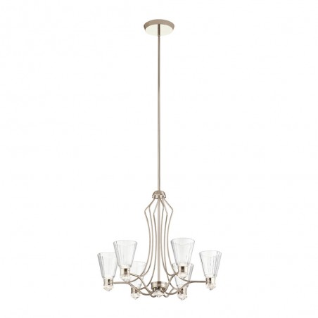 Lámpara de araña LED Kayva (6x6W)