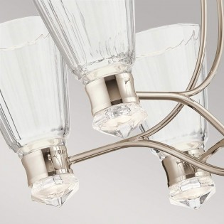 Lámpara de araña LED Kayva (6x6W)
