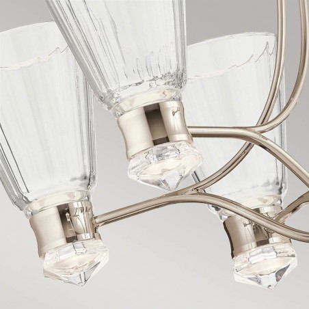 Lámpara de araña LED Kayva (6x6W)