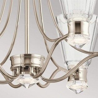 Lámpara de araña LED Kayva (6x6W)
