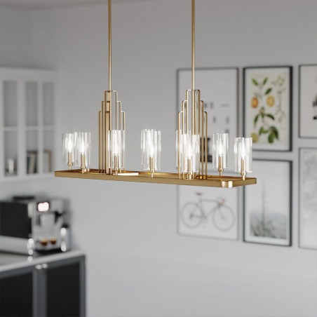Lámpara colgante Kimrose (10 luces)