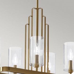 Lámpara colgante Kimrose (10 luces)