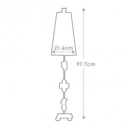 Table lamp Fragment