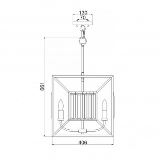 Ceiling lamp Lakeside B (4 lights)