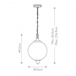 Pendant lamp Parkman