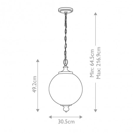 Pendant lamp Parkman