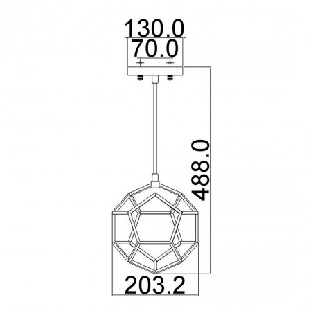 Ceiling lamp Rocklyn
