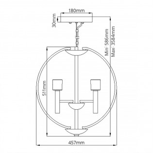 Pendant Lamp Mondo (3 lights)