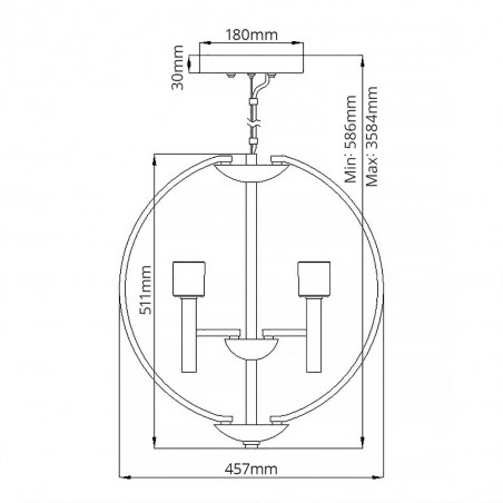 Pendant Lamp Mondo (3 lights)