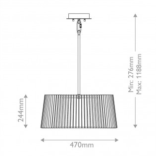 Pendant Lamp Linara (3 lights)
