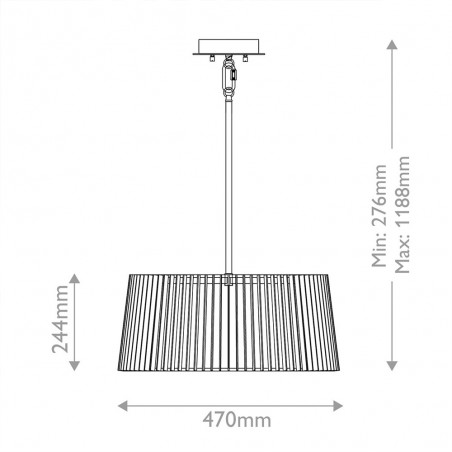 Pendant Lamp Linara (3 lights)