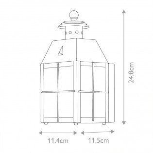Outdoor Wall Lamp Nantucket XS