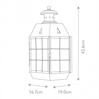 Outdoor Wall Lamp Nantucket L