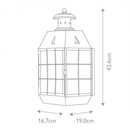 Outdoor Wall Lamp Nantucket L