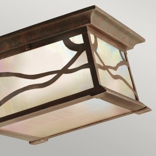 Outdoor Ceiling Flush Light Morris