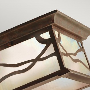 Outdoor Ceiling Flush Light Morris