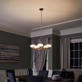 Lámpara colgante para baños Pim (5 luces)