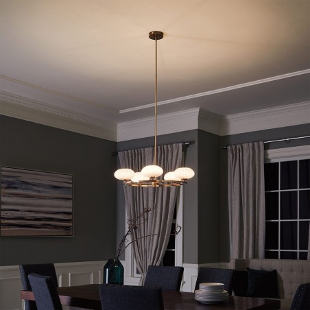Lámpara colgante para baños Pim (5 luces)