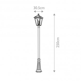 Outdoor Street Lamp Alford Place