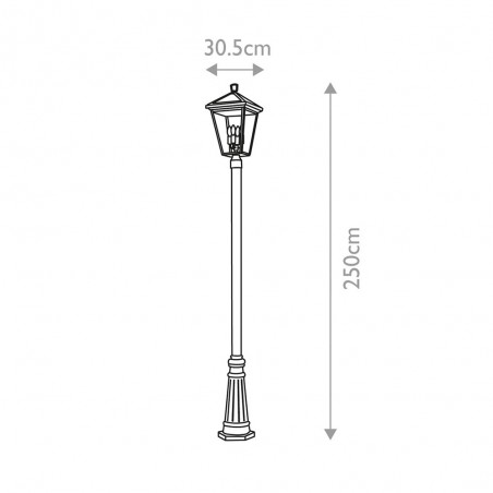 Outdoor Street Lamp Alford Place