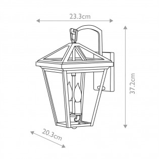 Outdoor Wall Lamp Alford Place (2 lights)