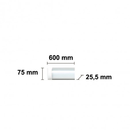 Regleta extraplana LED