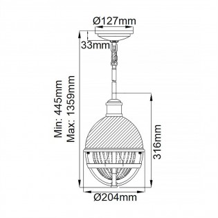 Pendant Lamp Tollis Mini