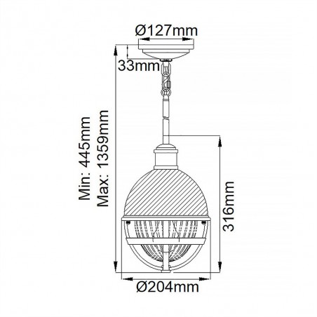 Pendant Lamp Tollis Mini