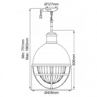Pendant Lamp Tollis