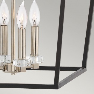 Lámpara colgante Stinson L (4 luces)