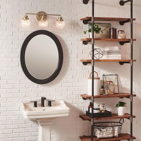 Bathroom's Wall Lamp Poppy (3 lights)