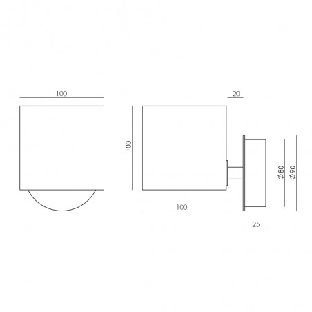 Wall Lamp Cubic