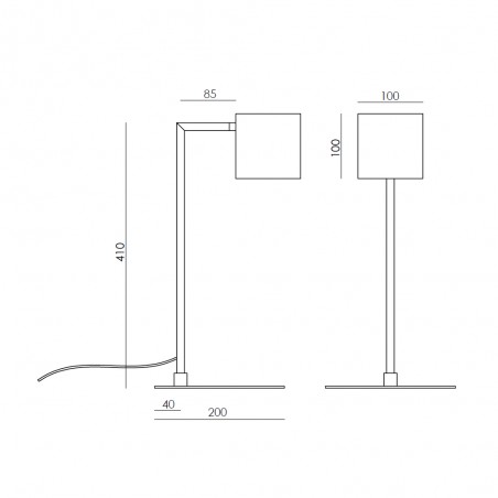 Table Lamp Cubic