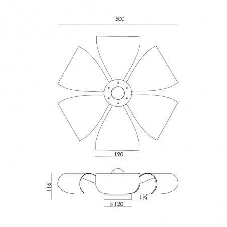 Wall Lamp Rita 50