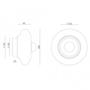 Wall Lamp Vitree