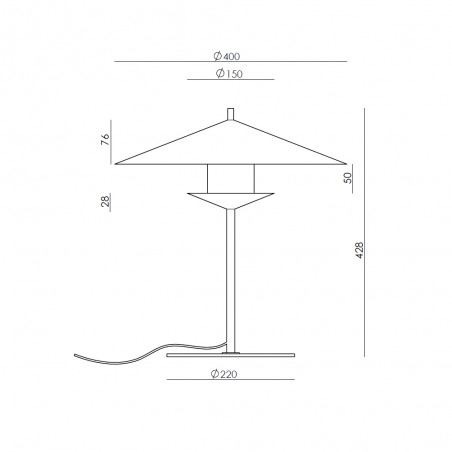 LED Table Lamp Gehit (26W)