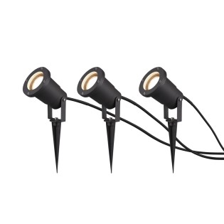 Pack of 3 spotlights with spike Ubangi