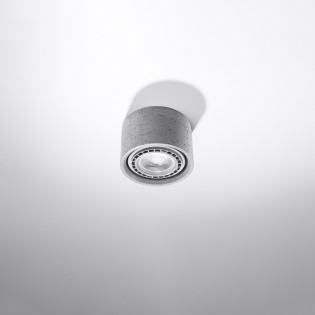 Ceiling lamp SPATTIO 1 concrete