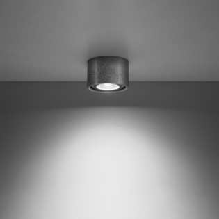 Ceiling lamp SPATTIO 1 concrete
