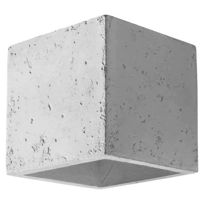 Aplique de pared Vano acabado cemento
