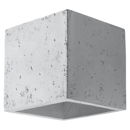 Aplique de pared Vano acabado cemento
