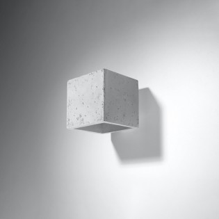 Aplique de pared Vano acabado cemento