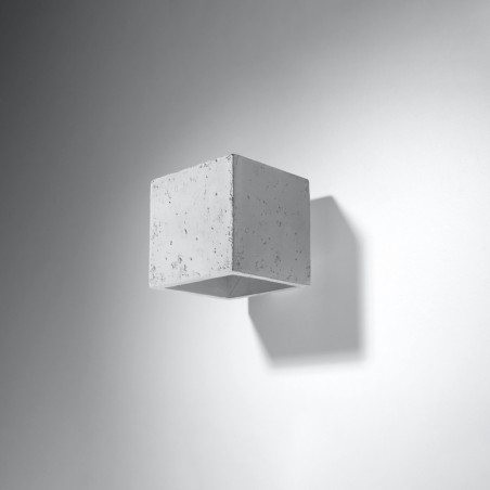 Aplique de pared Vano acabado cemento