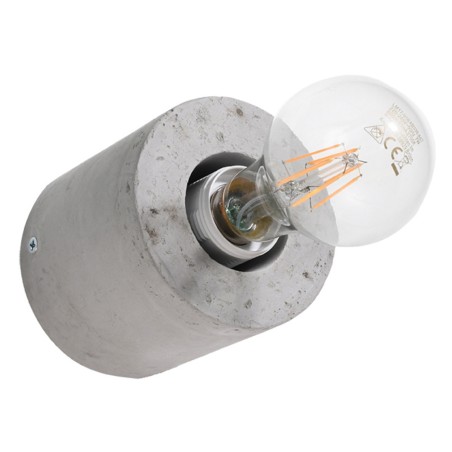 Lion cement wall light