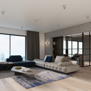 Lion cement wall light