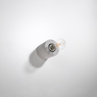 Lion cement wall light