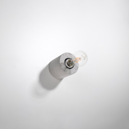 Lion cement wall light