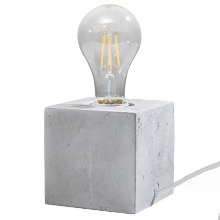 Sorel cement table lamp