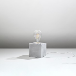 Sorel cement table lamp